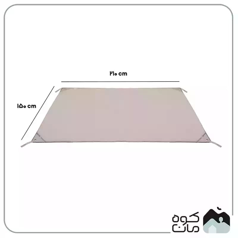 زیرانداز چادر هپی کمپ مدل HIDRO MAT کد 46860 سایز S — تصویر ۹