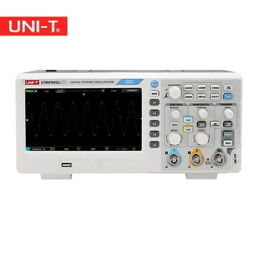 اسیلوسکوپ یونیتی مدل UTD2102CL — تصویر ۲