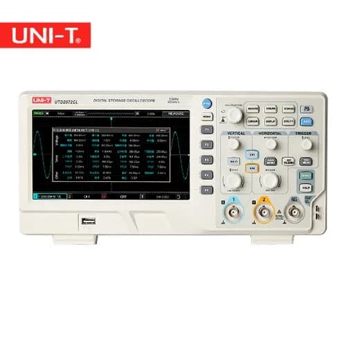 اسیلوسکوپ یونیتی مدل UTD2072CL — تصویر ۲