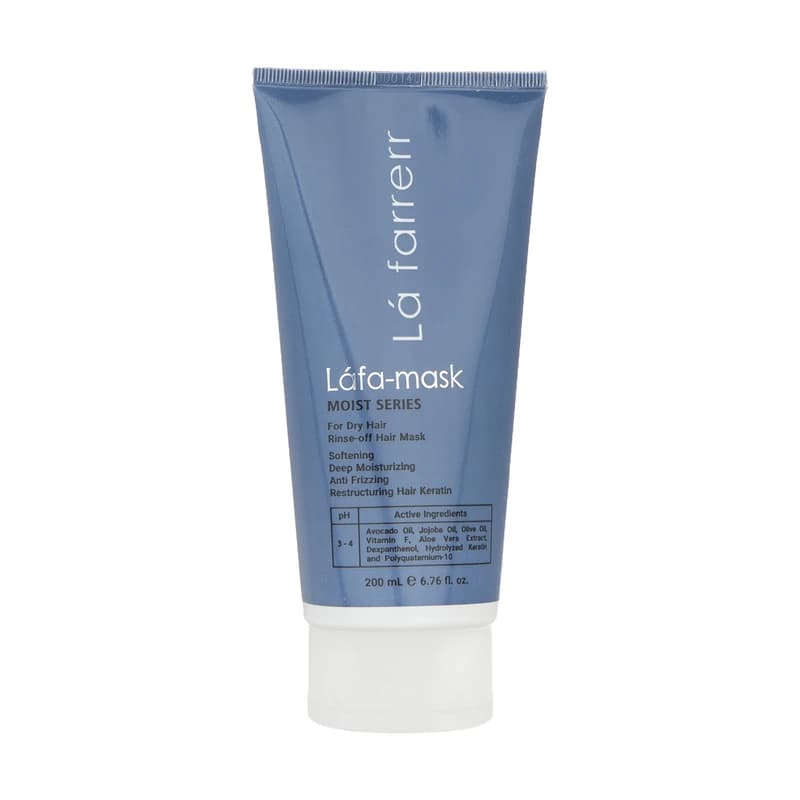 ماسک مو رطوبت رسان لافارر مخصوص موهای خشک Moist Series حجم ۲۰۰ میل — تصویر ۶