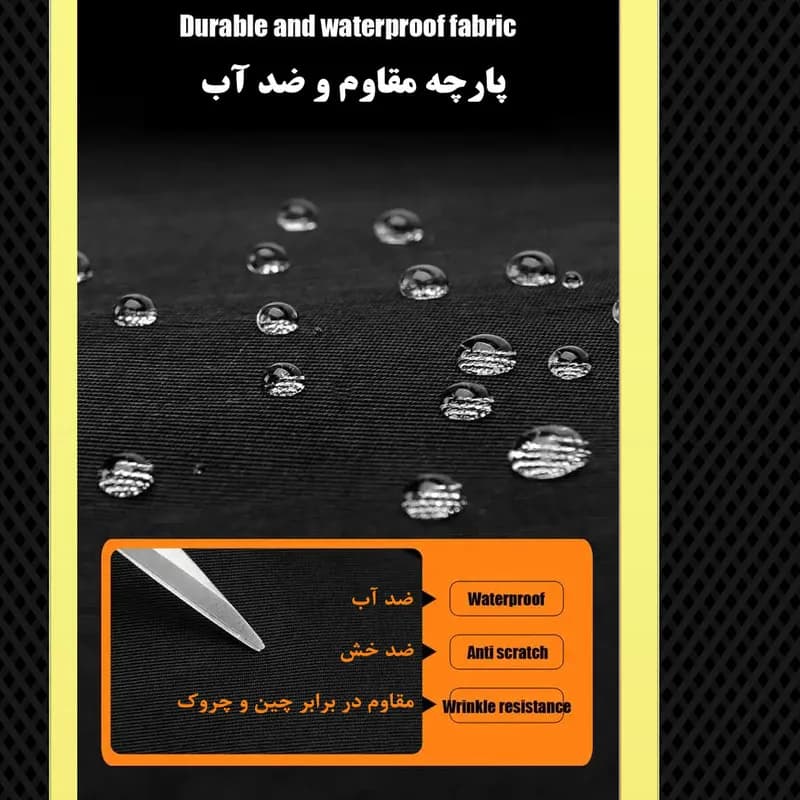 کوله پشتی لپ تاپ مدل 7178 مناسب برای لپ تاپ 14.1 تا 15.6 اینچی — تصویر ۱۲