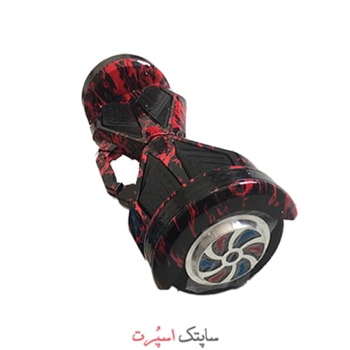 اسكوتر برقی 6/5 اینچ نمودار قلب مشکی قرمز — تصویر ۶