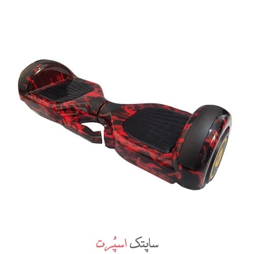 اسکوتر برقی 6/5 اینچ مشکی قرمز فشن اسمارت 285 — تصویر ۲