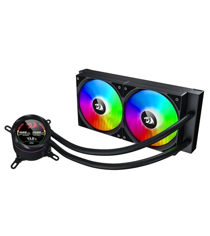 خنک کننده مایع پردازنده REDRAGON CCW-1019 RGB — تصویر ۳