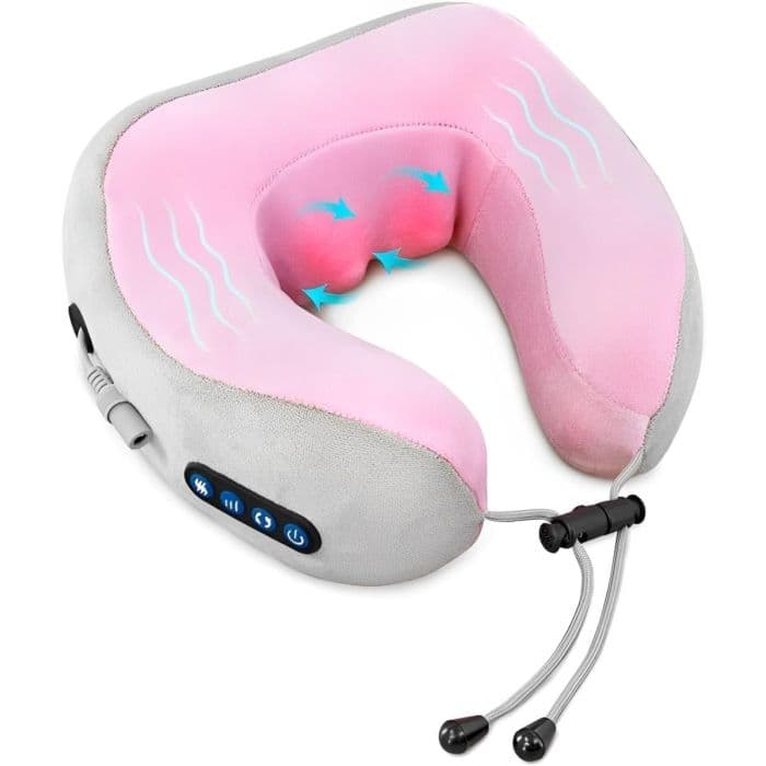 ماساژور برقی گردن مدل U-shaped massage pillow