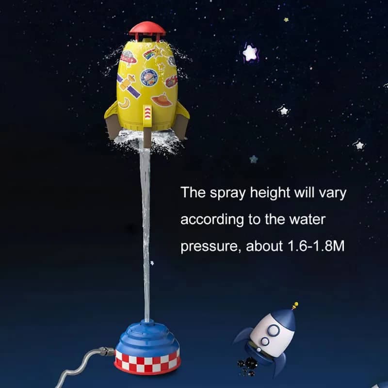 آبپاش ایستاده مدل Space Rocket Sprinker — تصویر ۶