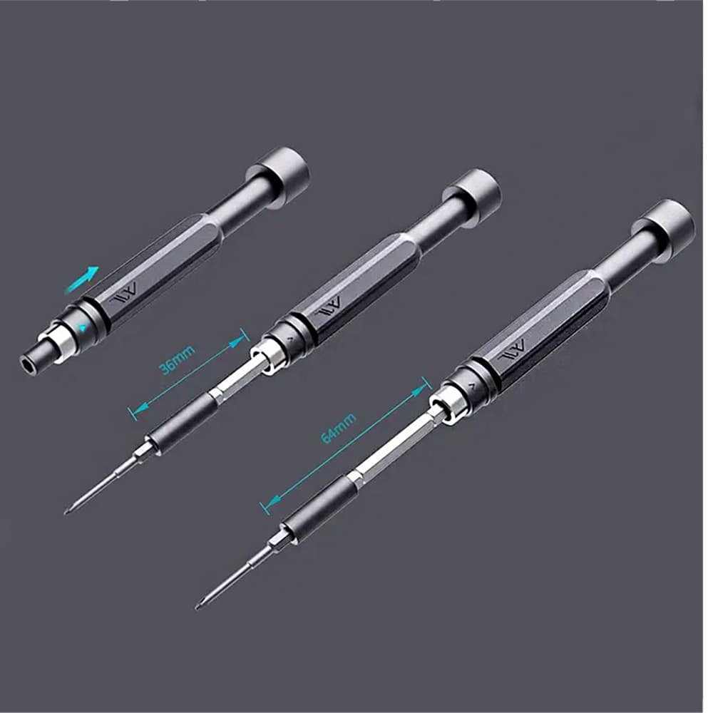 مجموعه پیچ گوشتی کوچک رومیزی 51 عددی مدل Mini Screwdriver Set For Desk Series JM-FM2 — تصویر ۸