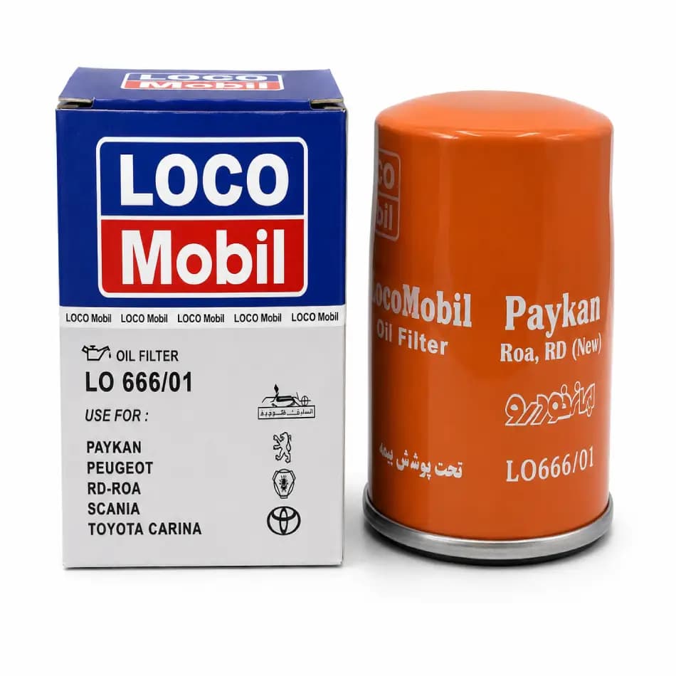 فیلتر روغن پیکان، پژو RD، پژو ROA (طرح قدیم) لوکومبیل LO66601 — تصویر ۳