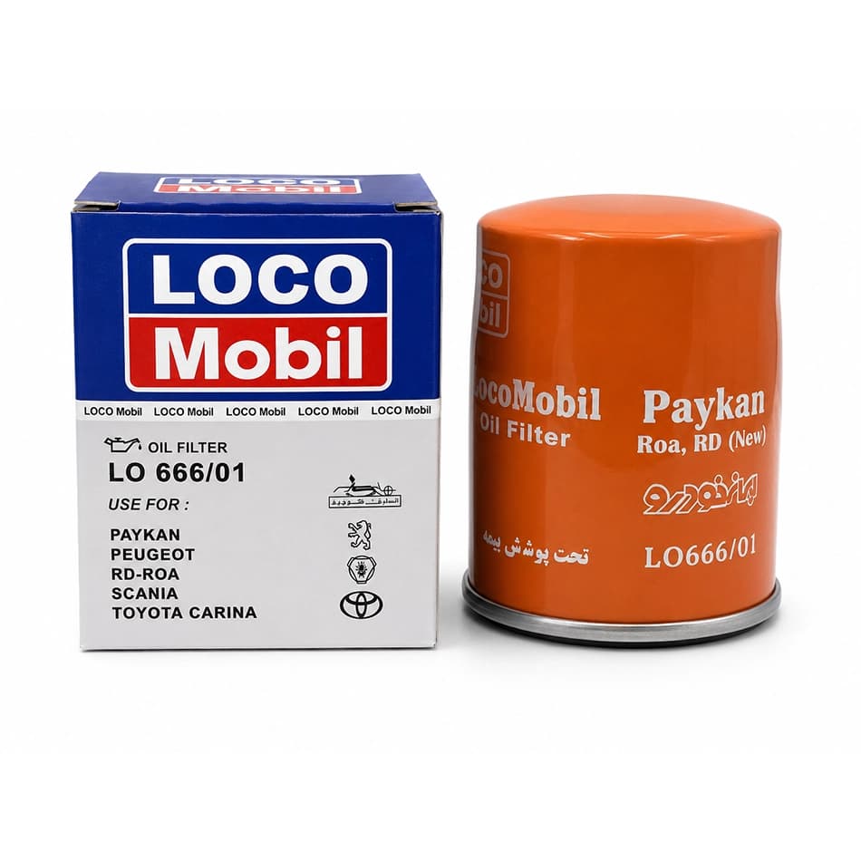 فیلتر روغن پیکان، پژو RD، پژو ROA (طرح جدید) لوکومبیل LO66601-1 — تصویر ۳