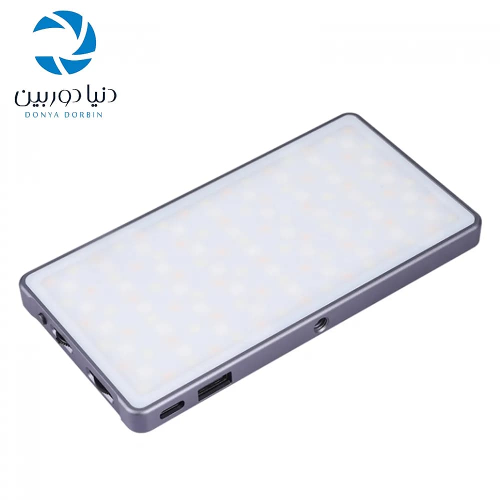 نور ثابت ال ای دی نایس فتو NiceFoto TC-158RGB LED — تصویر ۶