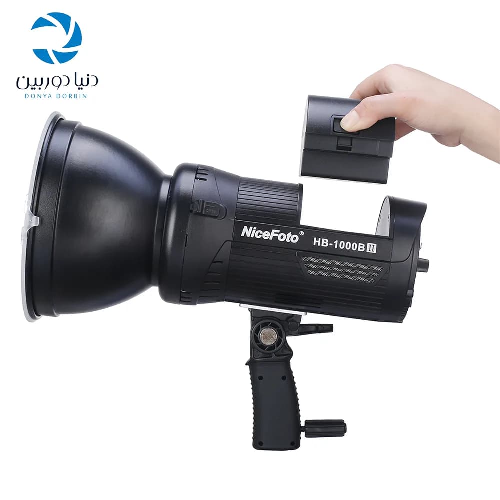 نور ویدیو لایت NiceFoto 100W HB-1000B Ⅱ — تصویر ۶