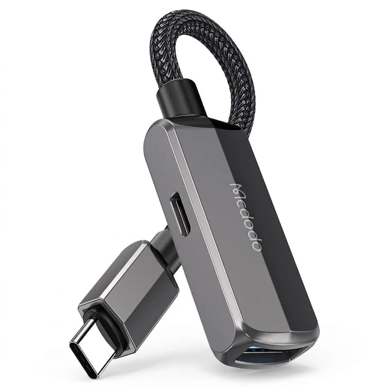 مبدل OTG مک دودو هاب USB-C به USB-C و USB-A | مدل CA-2830 — تصویر ۱۱