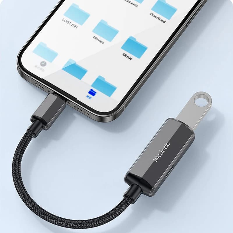 مبدل OTG مک دودو هاب USB-C به USB-C و USB-A | مدل CA-2830 — تصویر ۶