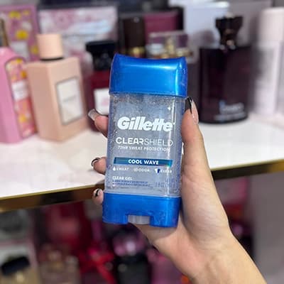 مام ژل ضد تعریق ژیلت Clear Shield Arctic Ice GILLETTE اصل؛ 72 ساعته
