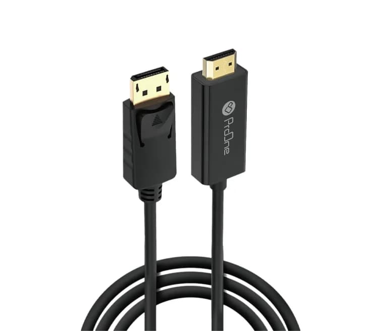 کابل تبدیل DisplayPort به HDMI پرووان مدل PROONE PCH76 طول 1.8 متر — تصویر ۵