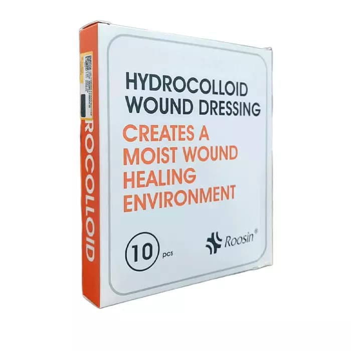 پانسمان هیدروکلوئید چسب دار روزین | Roosin Bordered Hydrocolloid — تصویر ۵