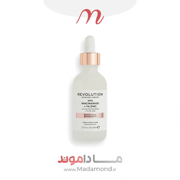 سرم نیاسین آمید 10%+ زینک1% رولوشن