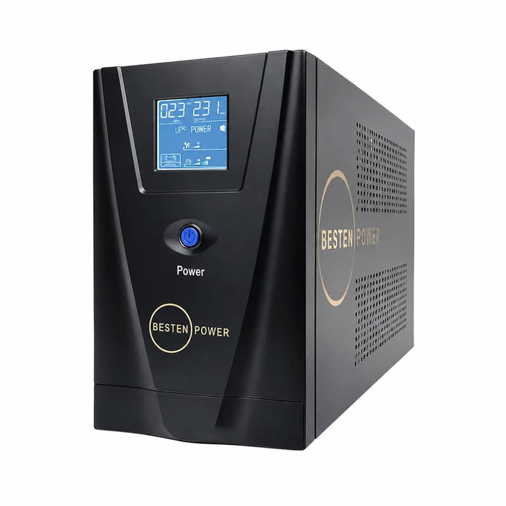 یو پی اس آفلاین لاین اینتراکتیو 1200VA باتری داخلی بستن پاور مدل BPO-1200VA-7Ah