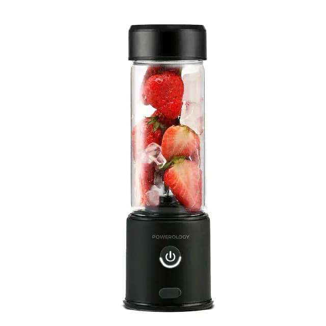 مخلوط کن و شیکر شارژی شش تیغه پاورولوژی مدل PN6BPJBK ظرفیت 450 میلیلیتر — تصویر ۴