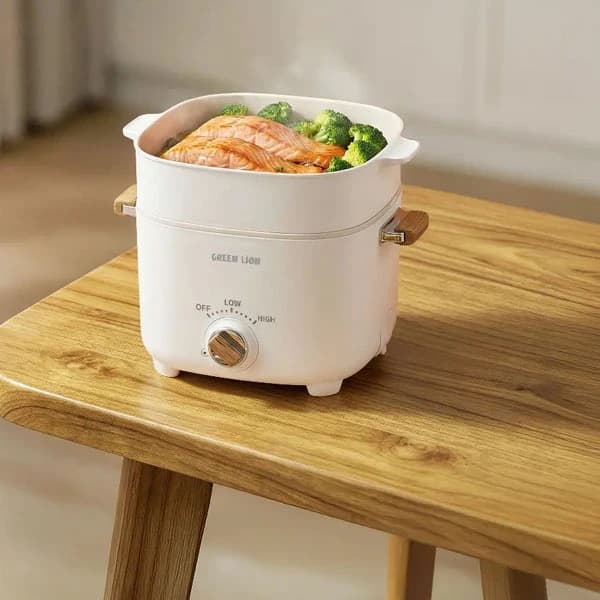 مولتیکوکر 2.5 لیتری گرین لاین مدل Multi Pot GL-EC35 — تصویر ۶