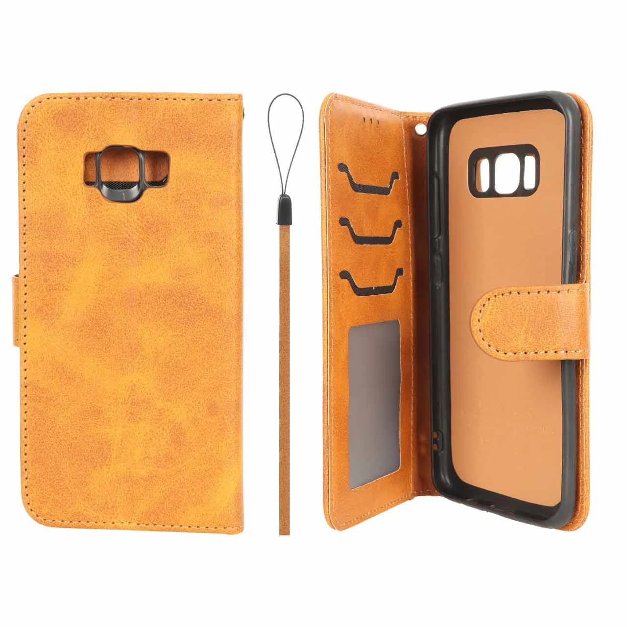 کیف موبایل مگنتی درجه یک داخل خز MNC Plus مدل Samsung Galaxy S8 — تصویر ۴