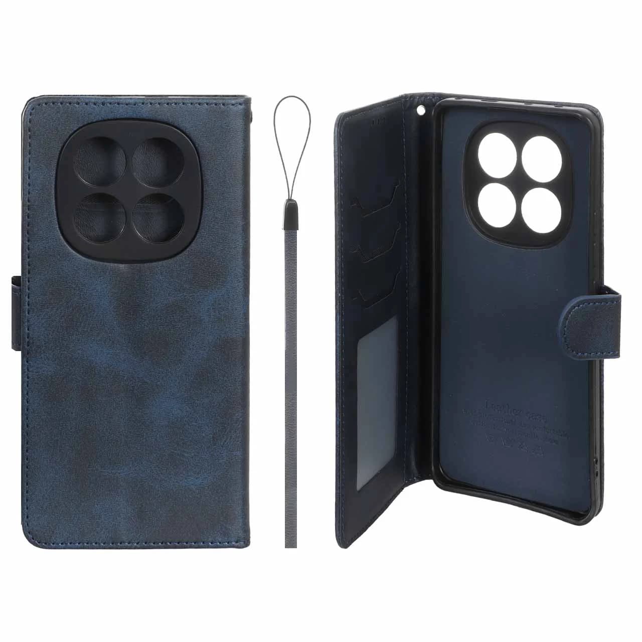 کیف موبایل مگنتی درجه یک داخل خز MNC Plus مدل Xiaomi Redmi Note 14 Pro 5G / Redmi Note 14 Pro Plus 5G / Poco X7 5G — تصویر ۳