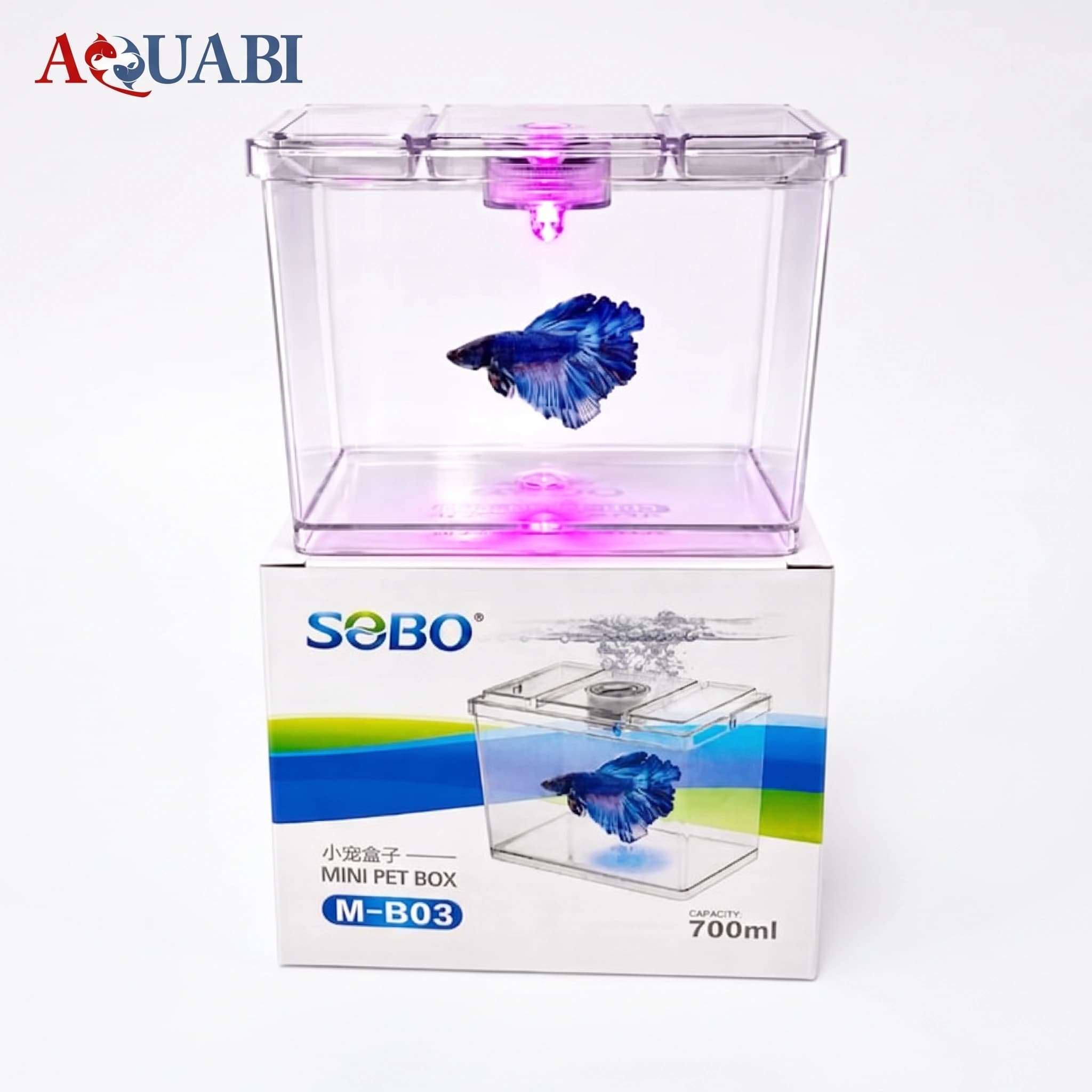 مینی آکواریوم پت باکس M-B03 سوبو — تصویر ۶