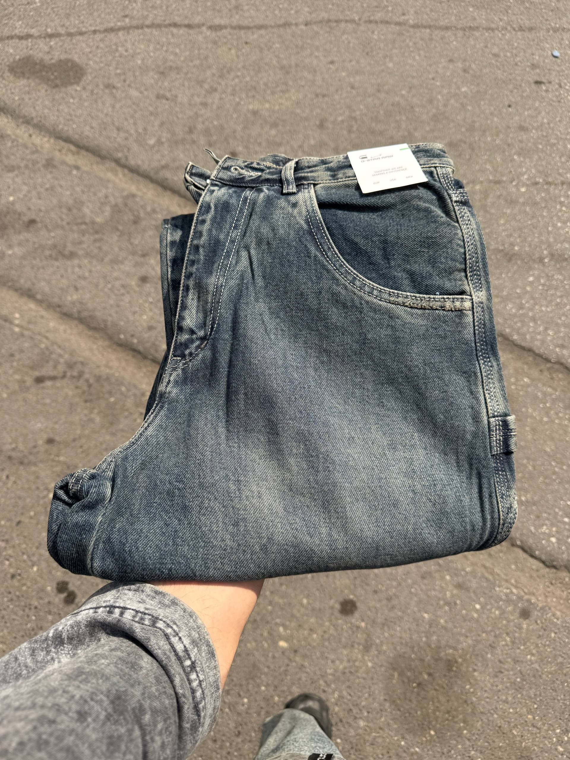 شلوار لی بالونی مردانه کد 004 — تصویر ۴