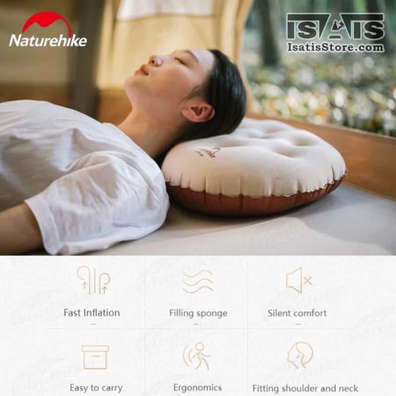 بالش بادی الیافی مدل CNH22DZ011 نیچرهایک NATUREHIKE Inflatable PILLOW — تصویر ۶