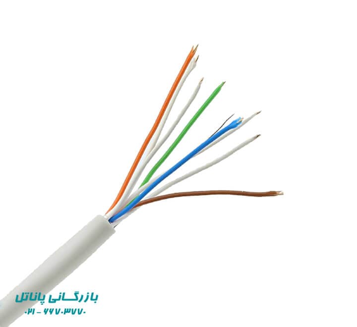 کابل 4 زوج 0/5 هوایی طوسی رویان