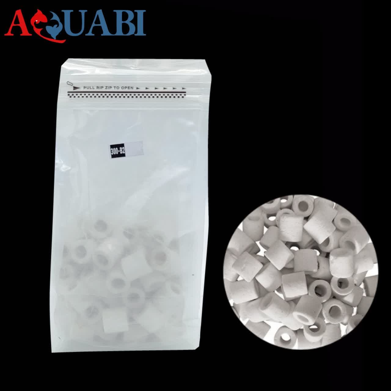 مدیا سرامیک حلقوی آکواریوم B2-300gr — تصویر ۳