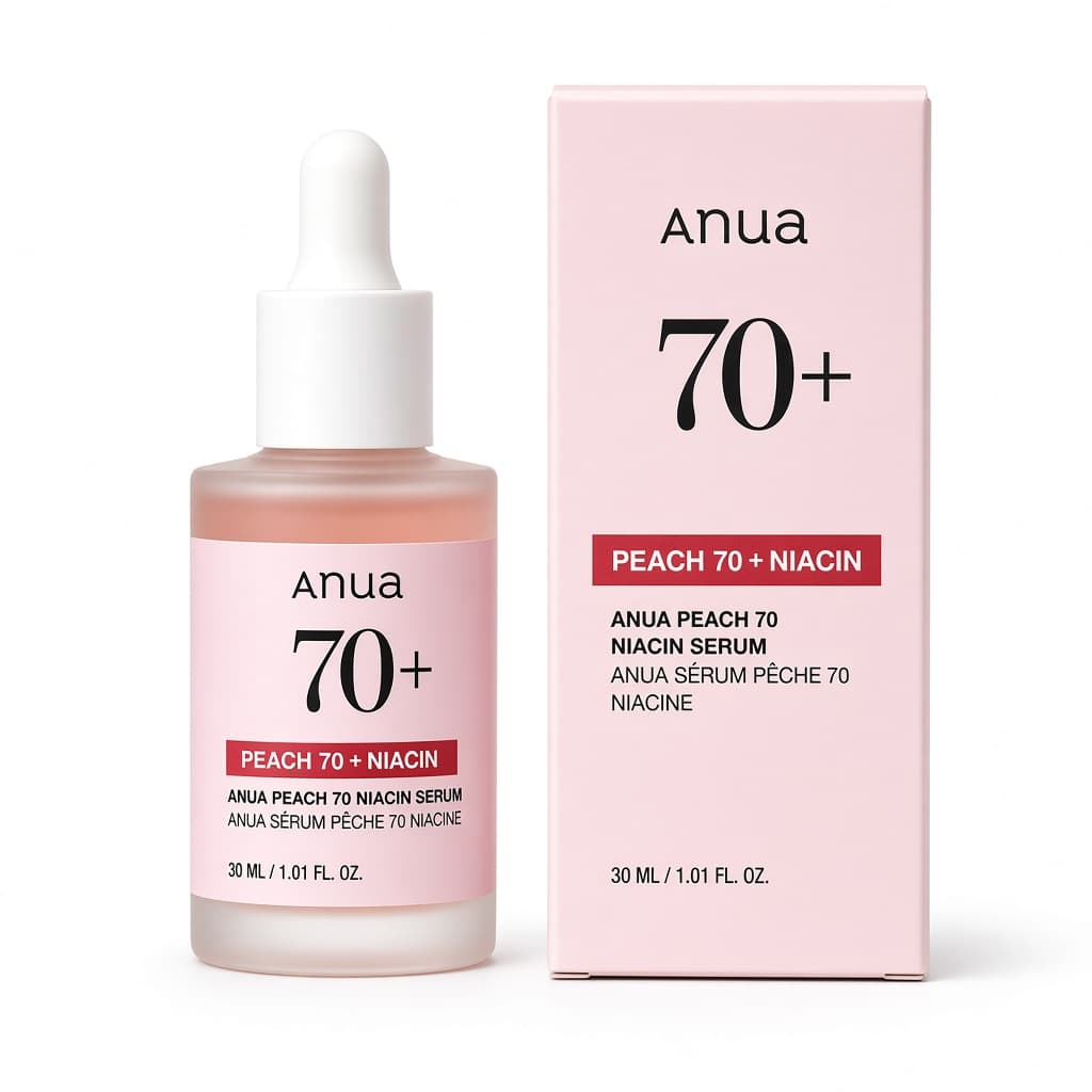 سرم هلو ۷۰ + نیاسین آنوا (Anua Peach 70 + Niacin Serum) — تصویر ۲
