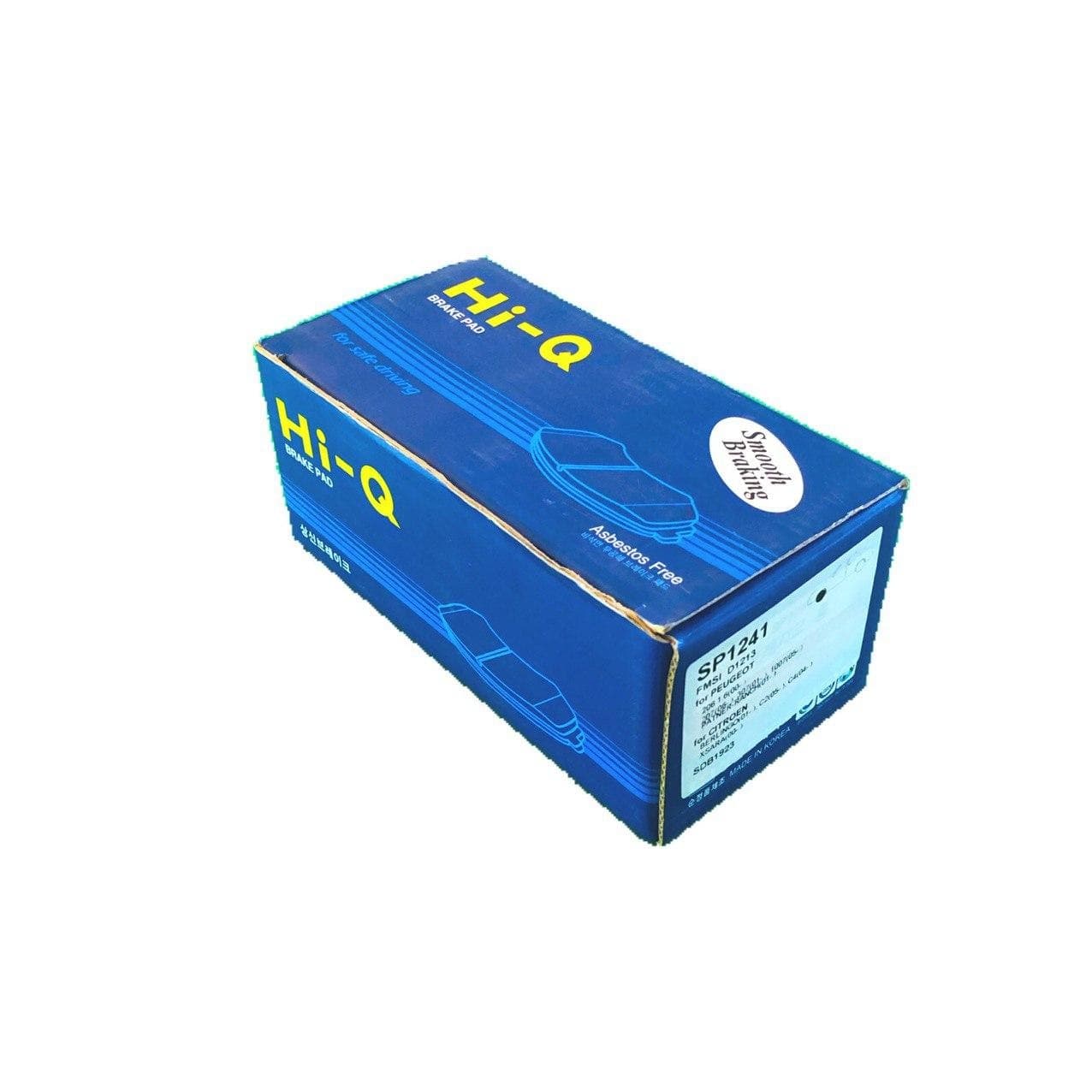 لنت ترمز جلو پژو 206 تیپ 5 Hi-Q (های کیو 1241) — تصویر ۷