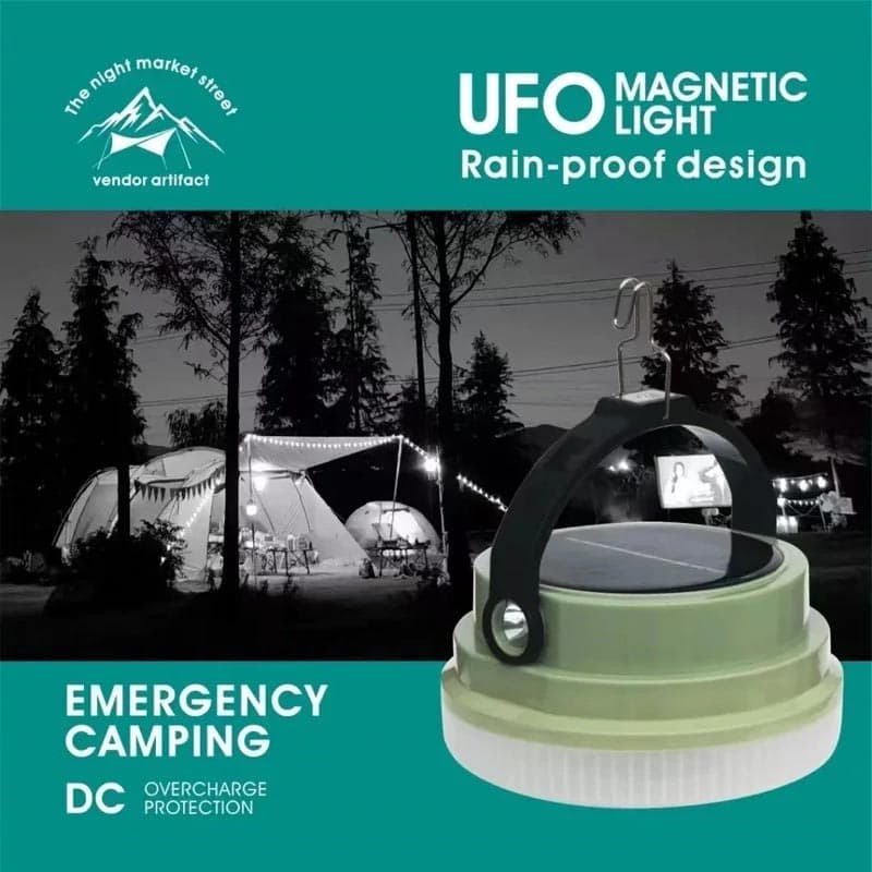 چراغ شارژی سولار UFO — تصویر ۱۰