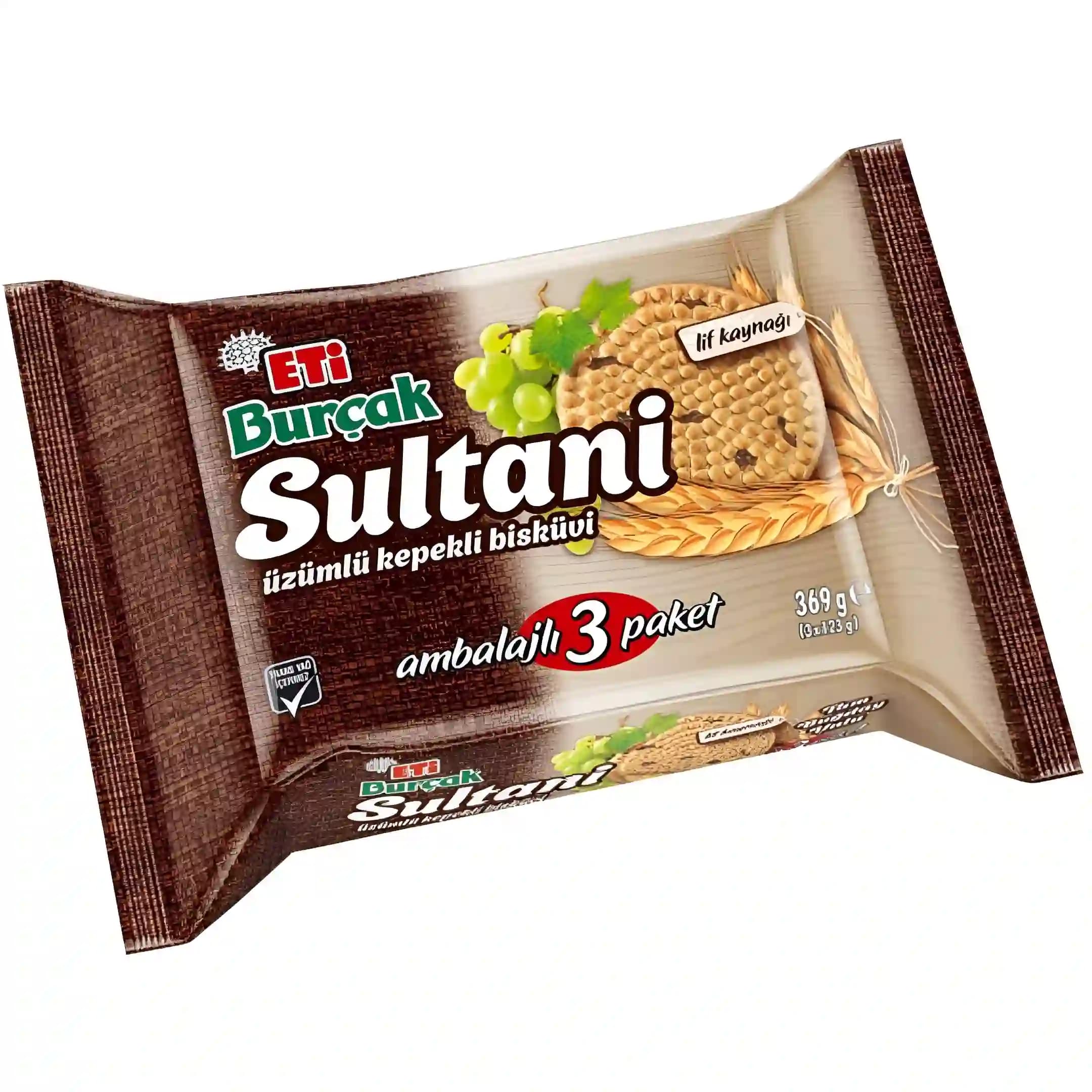 بیسکوییت اتی بورچاک سلطانی Eti Burcak Sultani — تصویر ۲