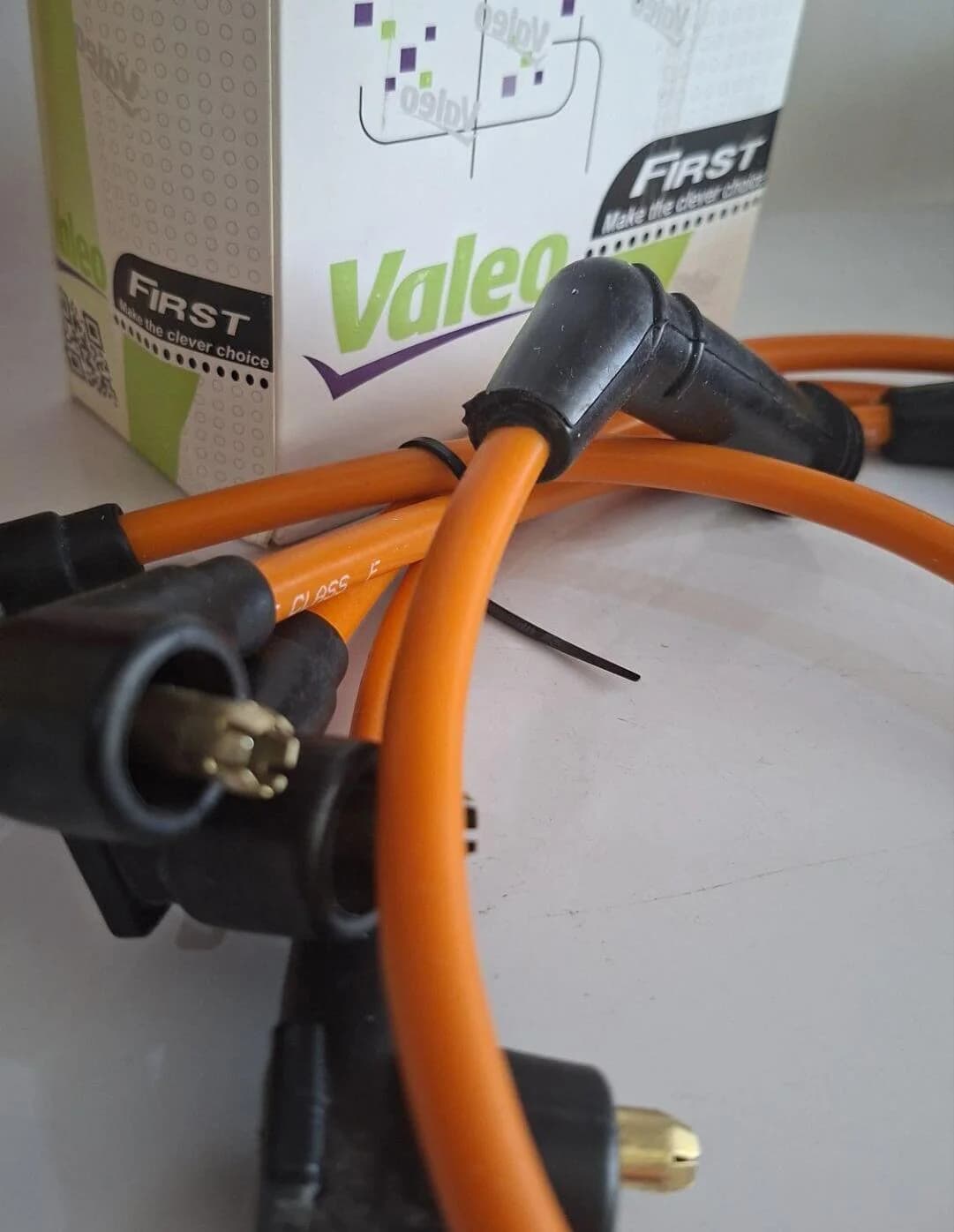 وایر شمع پراید زیمنس تقویتی والئو (Valeo) اصلی سیلیکونی خالص — تصویر ۱۱