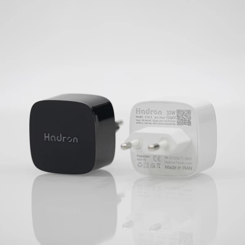 شارژر دیواری 33 وات هادرون HADRON C1013 GAN — تصویر ۴