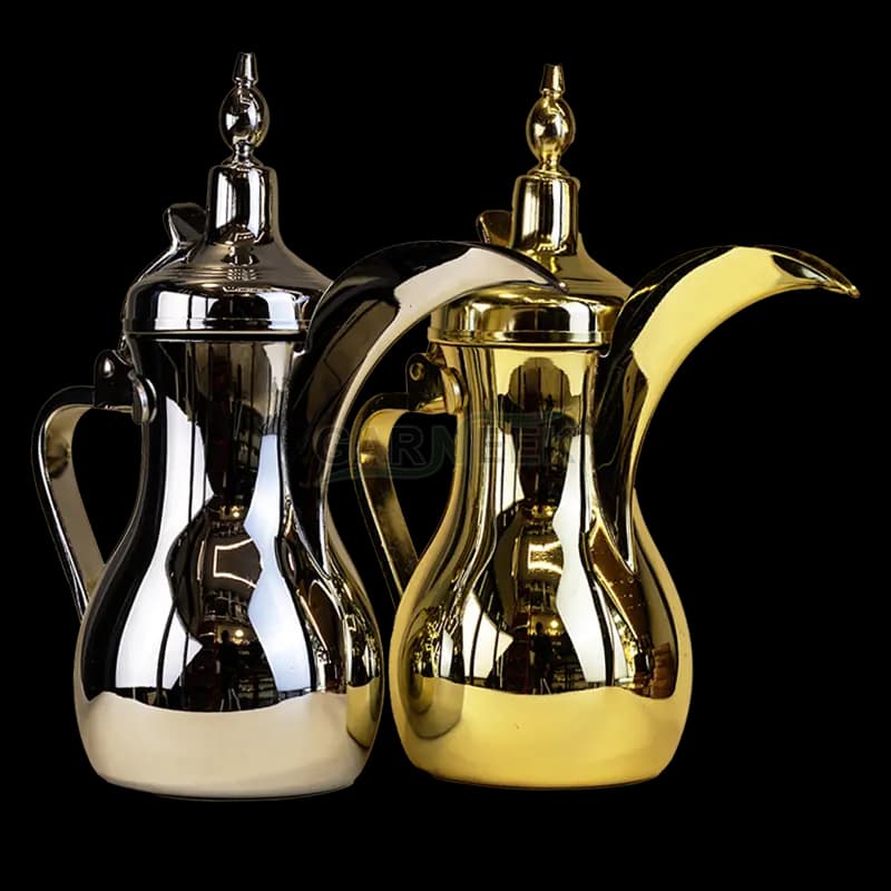 قهوه ساز دله عربی برند Karkmos با ظرفیت 800 میلیلیتر — تصویر ۲