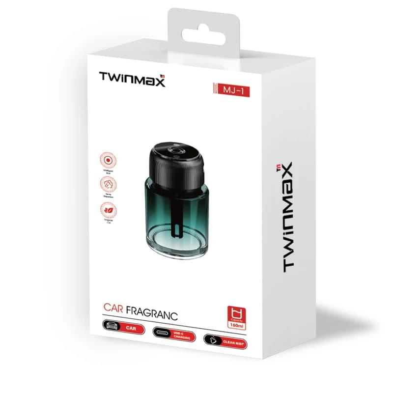 خوشبو کننده داخل خودرو تویین مکس TWINMAX MJ-1 با نورپردازی کهکشانی — تصویر ۳