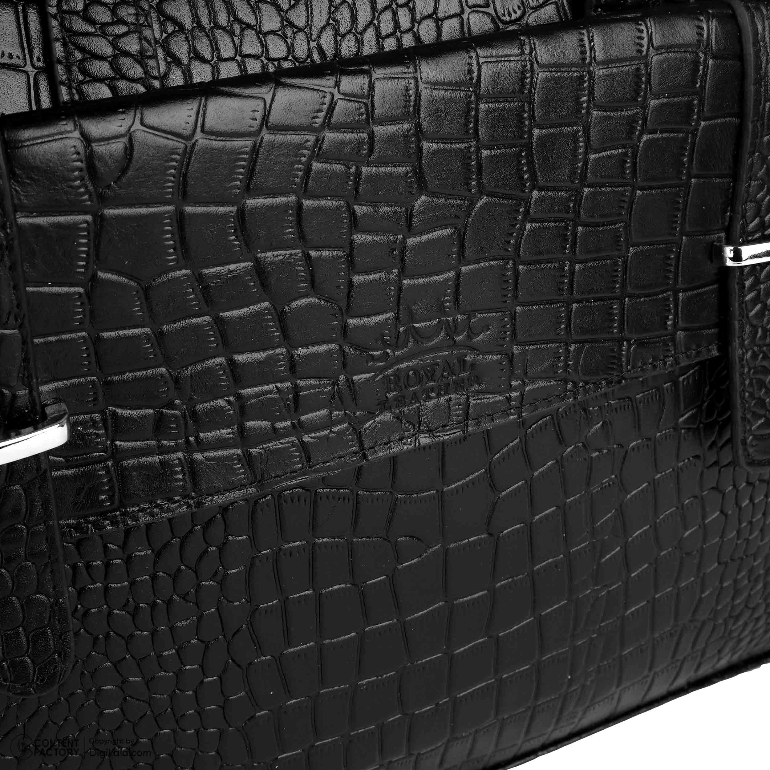 کیف اداری زنانه رویال چرم کد BL56.1 — تصویر ۱۱