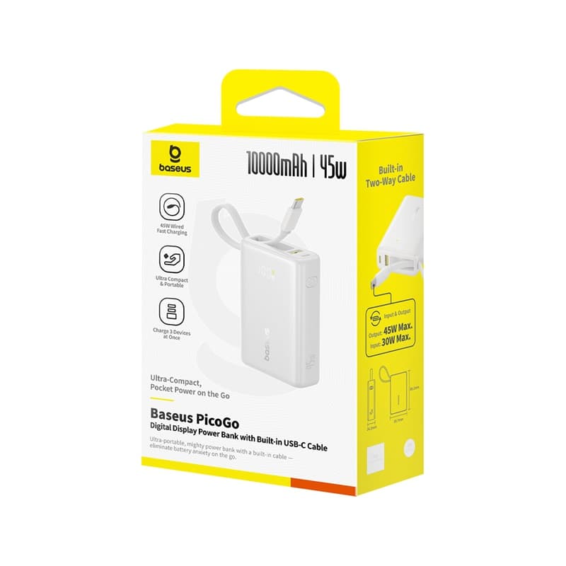 پاور بانک باسئوس مدل Baseus Picogo 45W 10000mAh — تصویر ۳