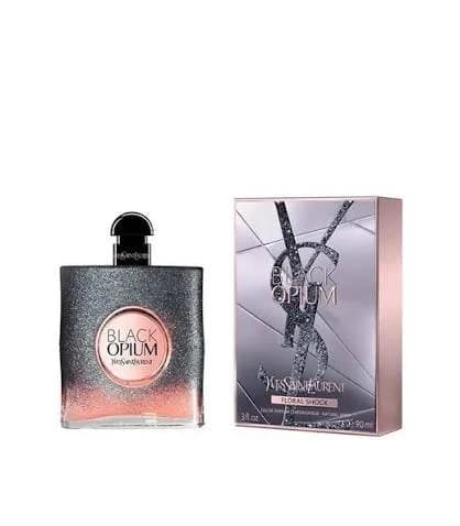 عطر زنانه بلک اوپیوم فلورال شاک ایو | Black Opium Floral Shock — تصویر ۴