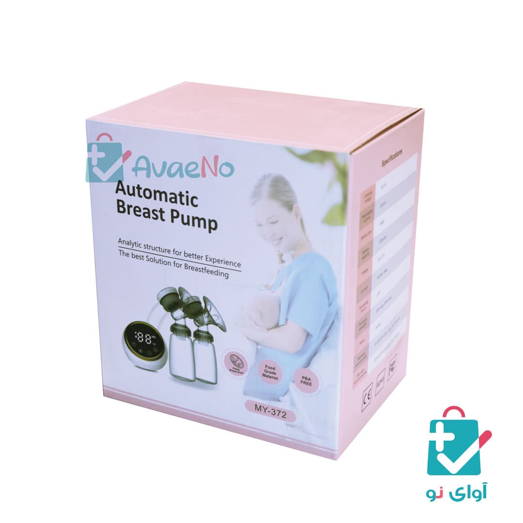 شیردوش برقی دو شیشه MY-372T — تصویر ۴