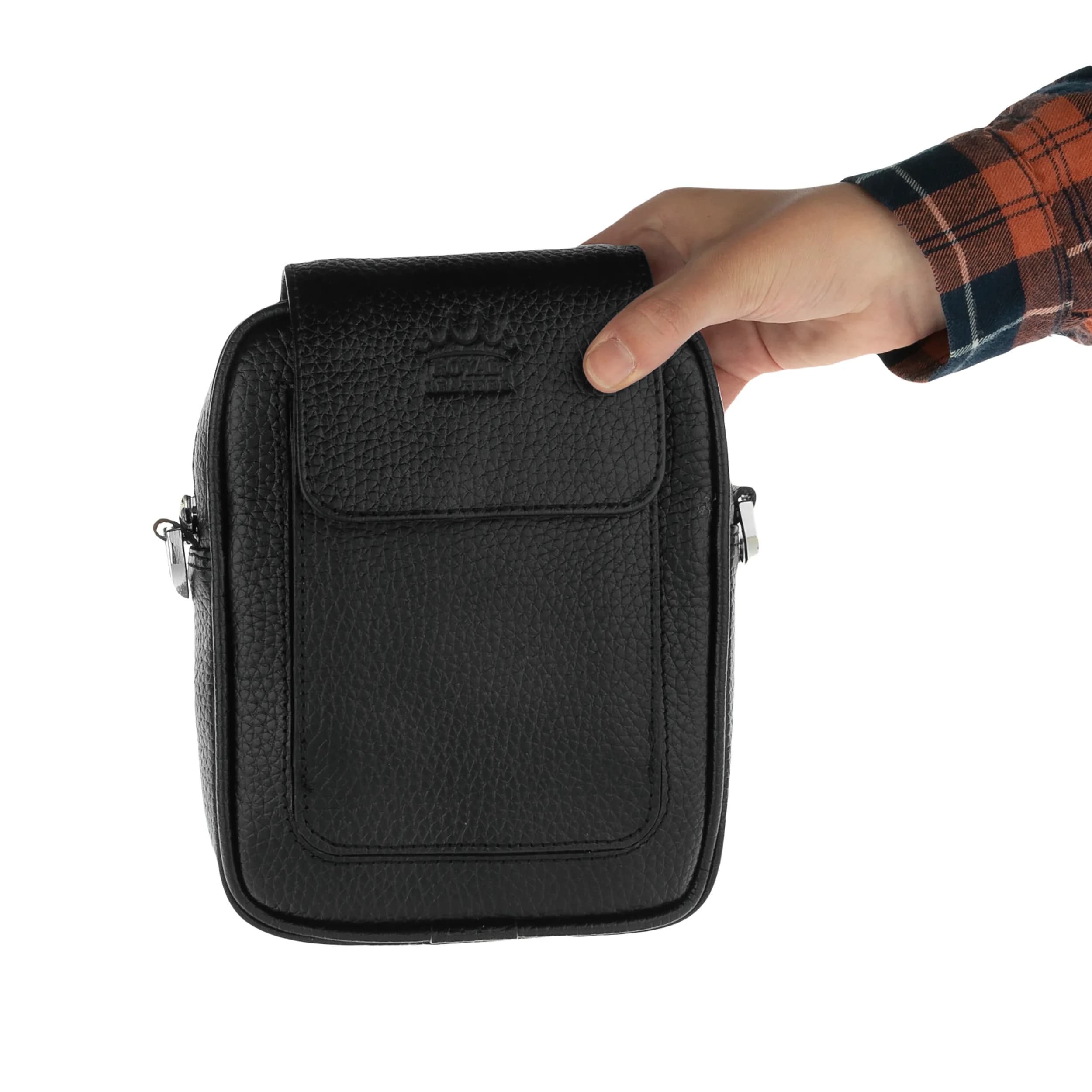 کیف دوشی مردانه رویال چرم کد W55 — تصویر ۱۲