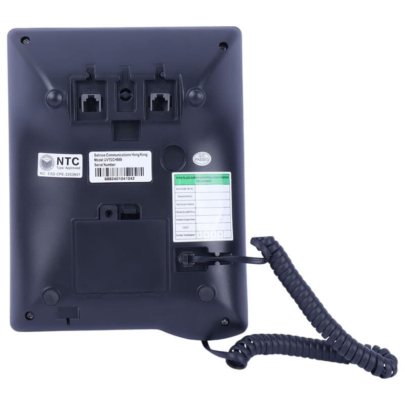 تلفن رومیزی PLDT UVTECH888 — تصویر ۴