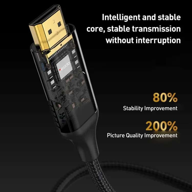 کابل HDMI به HDMI با کیفیت 8K یسیدو YESIDO HM11 — تصویر ۳