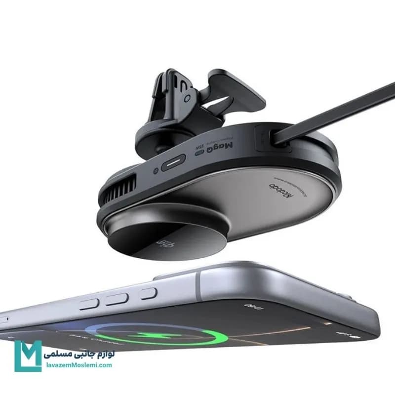 پایه نگهدارنده و شارژر بی سیم گوشی موبایل مک دودو مدل CH-840 کد HO1111 | لوازم جانبی مسلمی — تصویر ۶