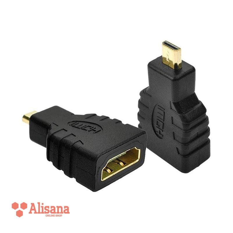 تبدیل میکرو HDMI نری به HDMI مادگی — تصویر ۲