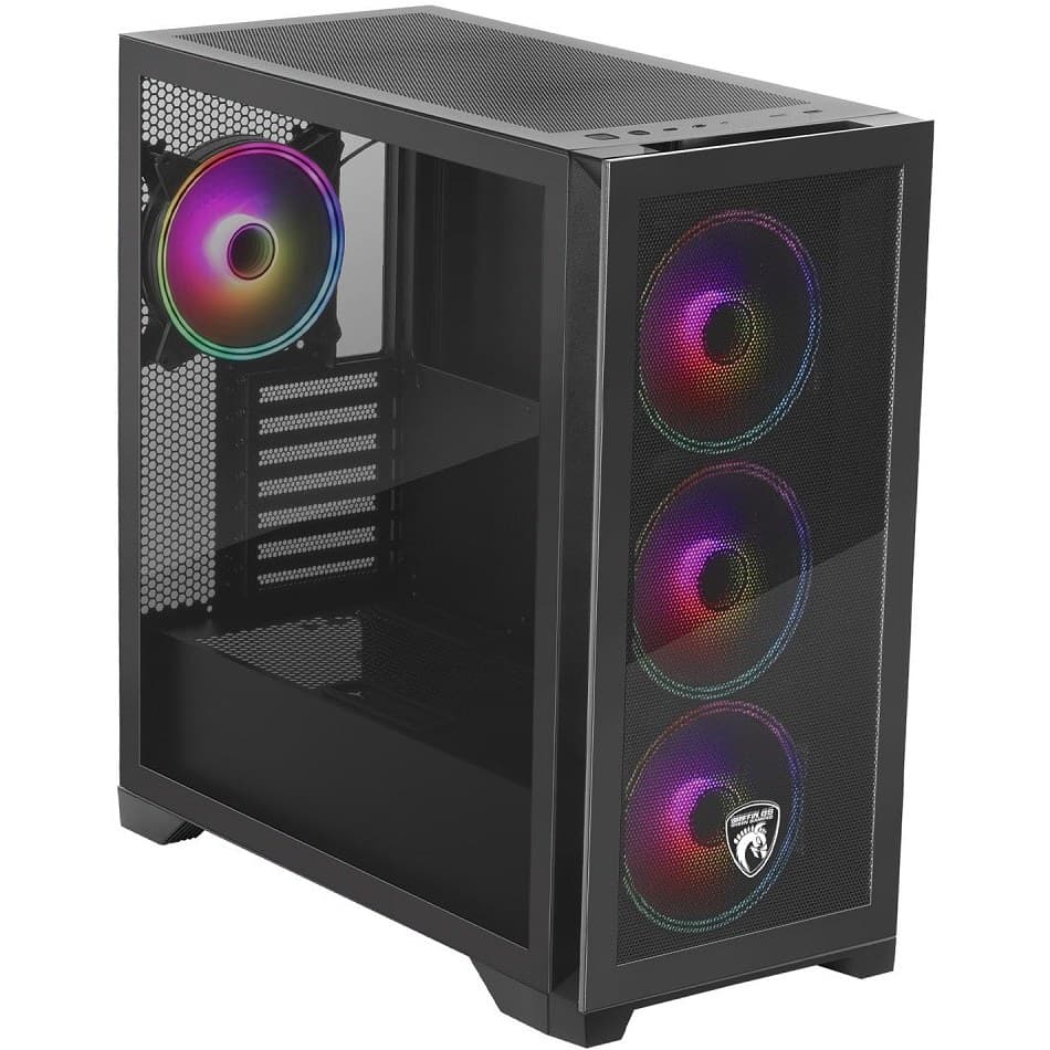 کیس کامپیوتر گرین GRIFFIN G9 ARGB Mid Tower مشکی