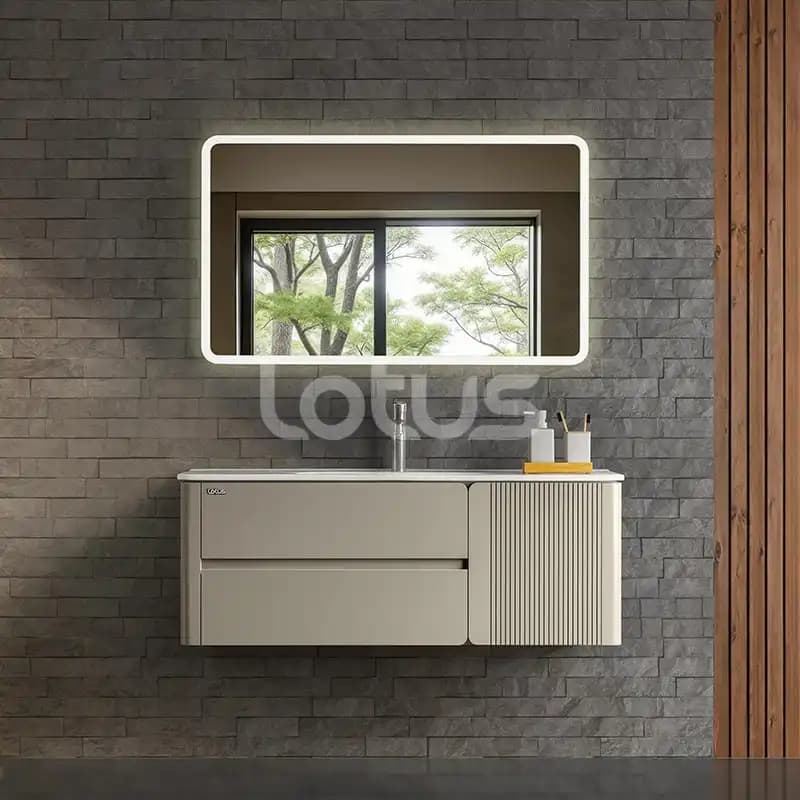 کابینت و روشویی لوتوس طرح مدرن مدل ویوین VIVIEN ابعاد 46 * 120 سانتیمتر — تصویر ۳